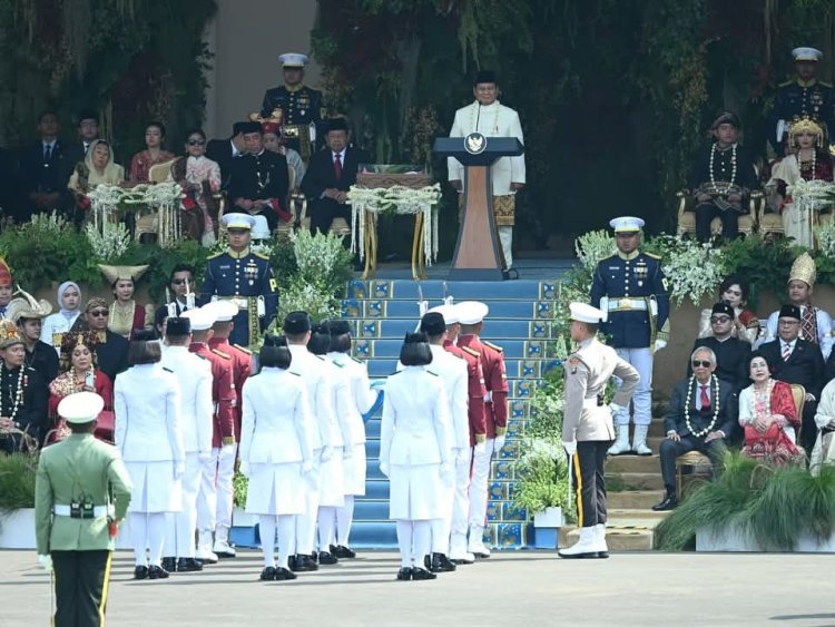 Perdana, Presiden Prabowo Subianto Pimpin Upacara Detik-Detik Proklamasi HUT Ke-80 Kemerdekaan RI
