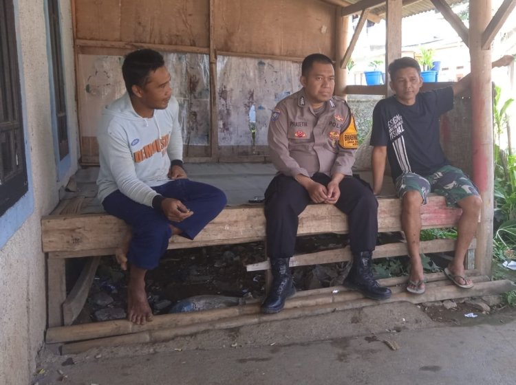 Polsek Ciawi Tingkatkan Keamanan Desa Lewat Sambang Bhabinkamtibmas