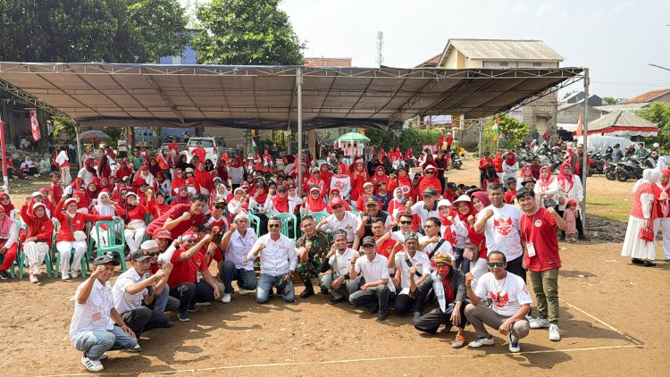 Hadiri 17-an di Sindangrasa, Jenal Mutaqin Sampaikan Pesan Nasionalisme