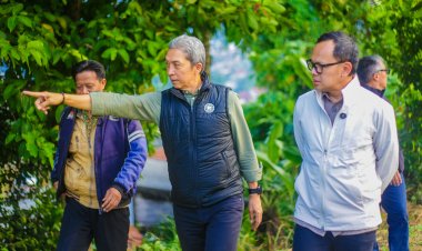 Dedie Rachim dan Bima Arya Tinjau Rencana Akses Baru Batutulis