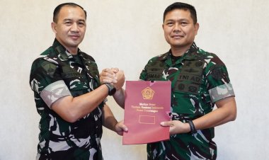 Jabatan Wakapuspen TNI Resmi Diserahterimakan