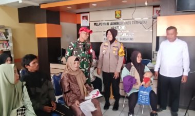 Danramil 2209/Lengkong Hadiri Kegiatan ADMINDUK untuk Ibu Hamil, Disabilitas & ODGJ
