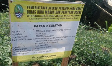 Rehabilitasi Jalan di Rancakalong, Sumedang: Meningkatkan Keselamatan dan Kenyamanan