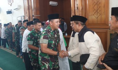 Menjaga Kondusifitas wilayah, Dandim 0622 dan Forkompinda Sukabumi melaksanakan Istigosah dan Doa bersama