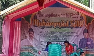 Peringatan Maulid Nabi Muhammad SAW di Kampung Ci Gebang Hilir