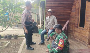 Babinsa Koramil 2210/Pabuaran Laksanakan Komsos Bersama Warga