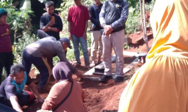 Kepala Desa Haurgombong Berikan Ucapan Belasungkawa kepada Keluarga yang Ditinggalkan