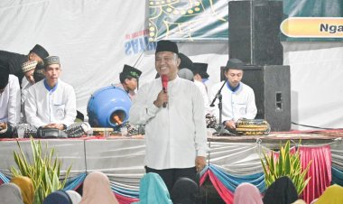 Wabup Pesawaran Ajak Masyarakat Teladani Akhlak Rasulullah Lewat Pengajian Maulid Nabi