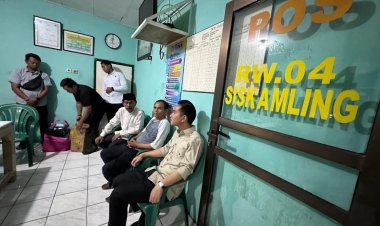 Dukung Pelaksanaan Siskamling, Wapres Kunjungi Pos Ronda Kembangan dan Pesanggrahan