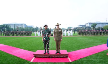 Perkuat Kerja Sama Militer di Kawasan Indo-Pasifik, Panglima TNI Terima Kunjungan Kehormatan Kasad Australia