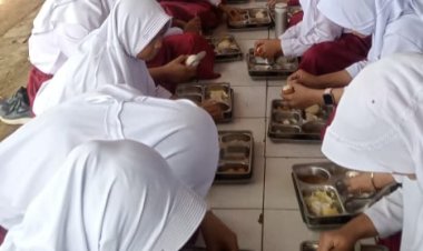 SDN 3 Cikidang Gelar Program Makan Bergizi untuk Siswa