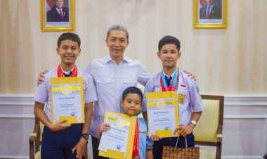 iga Pelajar Asal Kota Bogor Torehkan Prestasi di Kancah Internasional  _