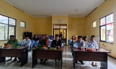 Koramil 2209/Lengkong Hadiri Majlis Taklim Aparatur Kecamatan Lengkong