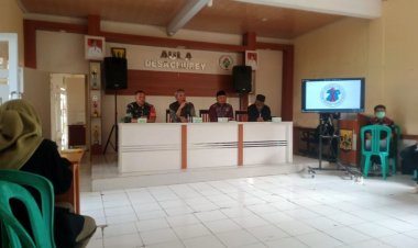 Babinsa Koramil 2208/Nyalindung Hadiri Sosialisasi Pencegahan dan Penanggulangan HIV/AIDS