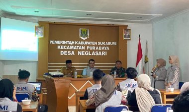 Danposramil Purabaya Hadiri Lokakarya Mahasiswa KKN UMMI di Desa Neglasari