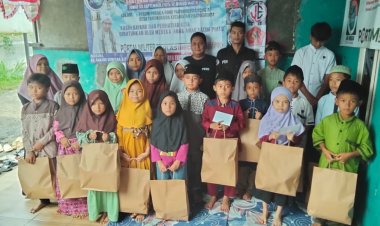 IWO Indonesia Kab Sukabumi Kembali Gelar Acara Pembagian Tas dan Santunan Untuk Anak Yatim - Piatu , Wujud Kepedulian Bersama