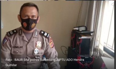 Satpas SIM Polres Sumedang Ajak Masyarakat Tertib Prosedur dalam Pengurusan SIM