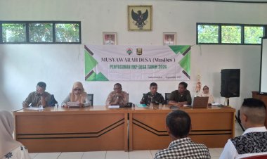Babinsa Koramil 2204/Cikidang Hadiri Musyawarah Desa Penyusunan RKP Desa Tahun Anggaran 2026