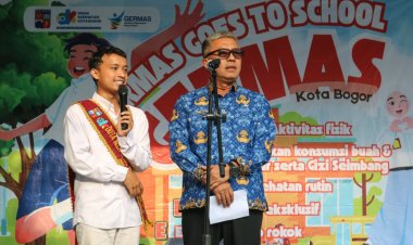 Lewat "Germas Goes To School", Denny Mulyadi Dorong Siswa Wujudkan Kota Bogor Sehat