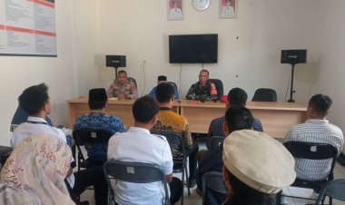 Danramil 2205/Kalapanunggal Hadiri Rakor Bersama Forkopimcam di Kecamatan Kabandungan