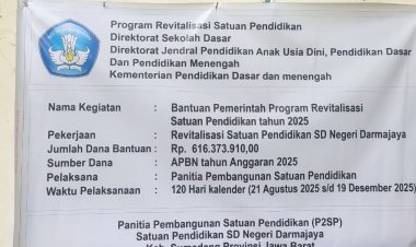 Revitalisasi Sekolah: Warga Darmajaya Sambut Bantuan Rp616 Juta untuk Masa Depan Pendidikan