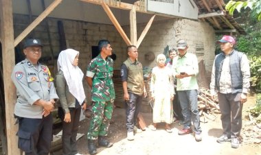 Babinsa Koramil 2204/Cikidang Laksanakan Pengecekan Rutilahu di Desa Pangkalan