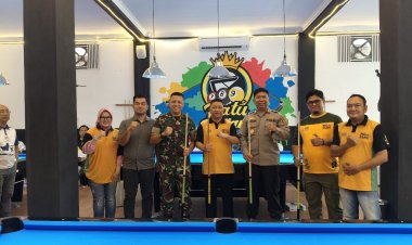 Dandim 0622 Hadiri Pembukaan Sukabumi Ngabumi Billiard Turnamen HUT Kabupaten Sukabumi ke-155