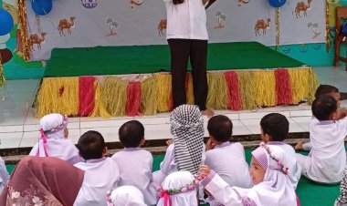 Kegiatan Maulid Nabi Muhammad SAWPAUD Al Amin Karadenan kab. Bogor