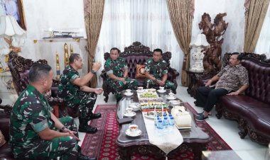 HUT ke-80 TNI, Generasi Penerus Pererat Tali Silaturahmi dengan Sesepuh TNI