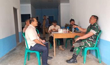 pererat Hubungan dan Sinergitas Bersama Warga Masyarakat Binaan, Danramil 2207/Jampang Tengah Laksanakan Komsos