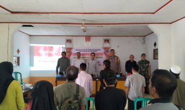 Babinsa Koramil 2213/Jampangkulon Hadiri Musrenbangdes di Desa Balekambang