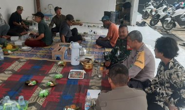 Bhabinkamtibmas Polsek Parung Bersinergi dengan TNI dan Aparat Desa, Sosialisasikan Jam Malam untuk Pelajar