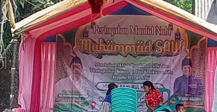 Peringatan Maulid Nabi Muhammad SAW di Kampung Ci Gebang Hilir