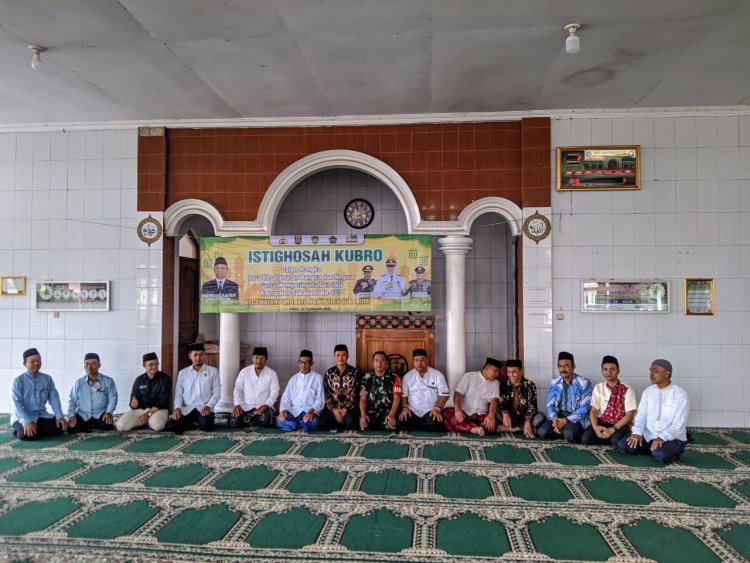 Babinsa Purabaya Hadiri Istighosah Kubro dan Doa Bersama Peringati Hari Jadi Kabupaten Sukabumi ke-155