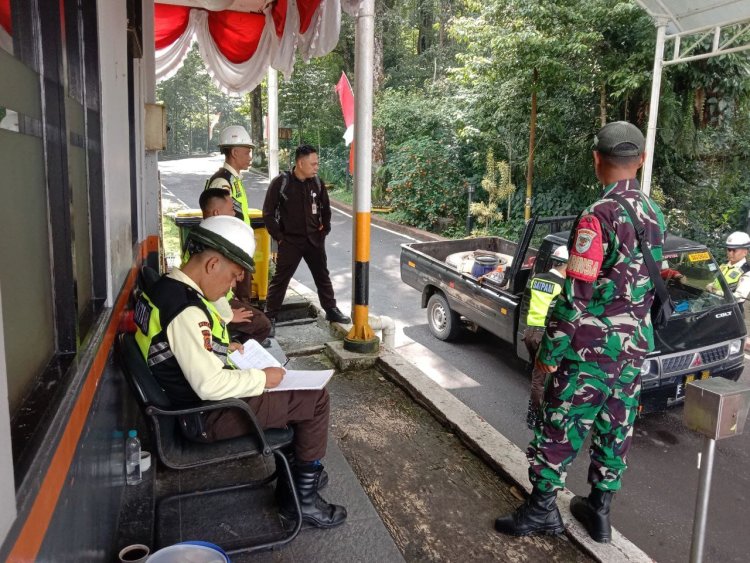 Babinsa Koramil 2205/Kalapanunggal Laksanakan Patroli di PT Star Energi Geotermal Salak