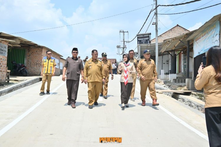 Peningkatan Dua Ruas Infrastruktur Jalan di Pesawaran: Jalan Mulus, Ekonomi Warga Meningkat