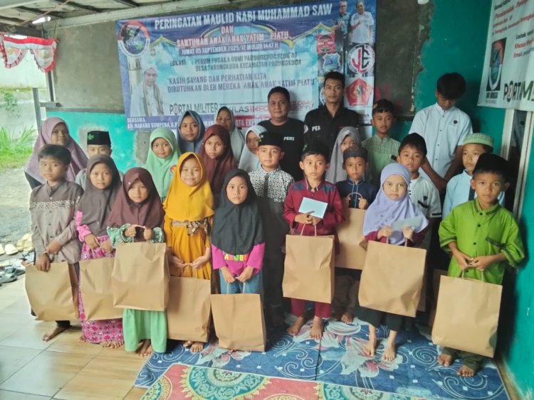 IWO Indonesia Kab Sukabumi Kembali Gelar Acara Pembagian Tas dan Santunan Untuk Anak Yatim - Piatu , Wujud Kepedulian Bersama