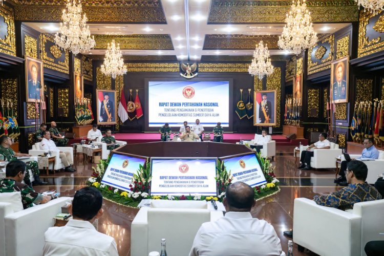 Panglima TNI Hadiri Rapat DPN Bahas Strategi Pengamanan SDA Nasional