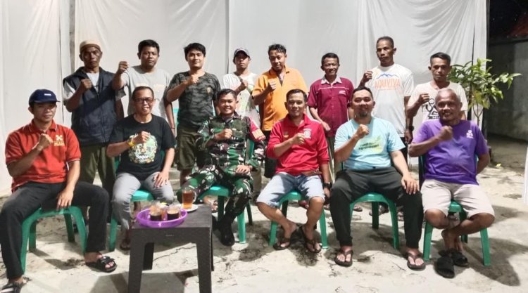 Babinsa Koramil 06-05/Bogor Utara Gelar Patroli Siskamling Bersama Warga