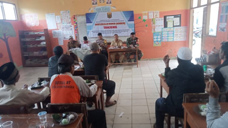 Babinsa Koramil 2211/Sagaranten Hadiri Musdus di Desa Datarnangka