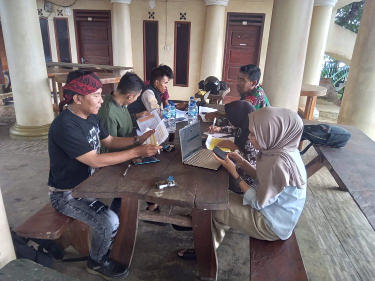 Bangkitkan Semangat Kepemudaan, Danramil 2215/Ciemas Laksanakan Komsos dengan Pemuda Desa Ciwaru