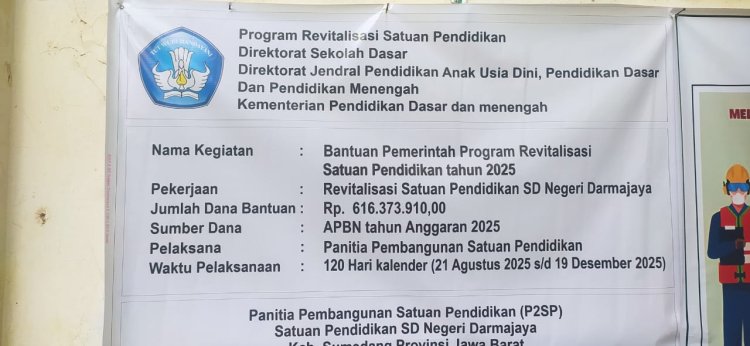 Revitalisasi Sekolah: Warga Darmajaya Sambut Bantuan Rp616 Juta untuk Masa Depan Pendidikan