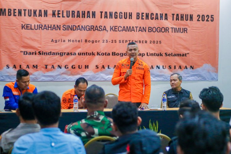 22 Anggota Kelurahan Tangguh Bencana di Sindangrasa Dibekali Ilmu Kebencanaan