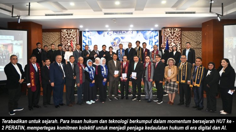HUT PERATIN Ke-2: Perkuat Peran Advokat Teknologi Informasi Jawab Tantangan Era Kecerdasan Buatan (AI)