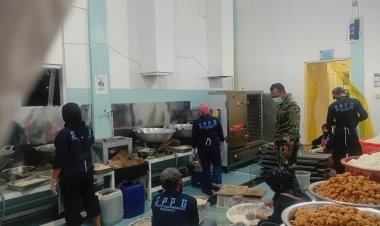 Babinsa Koramil 2206/Parakansalak Laksanakan Pengecekan Dapur SPPG