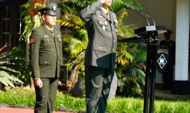 Upacara Peringatan Hari Kesaktian Pancasila di Makorem 061/Suryakancana