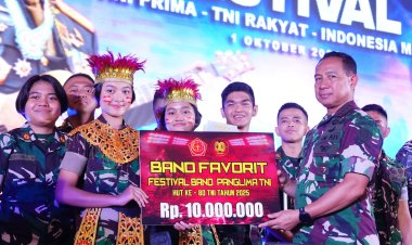 Panglima TNI Hadiri Battle of the Band Festival TNI dan Pengamen Jalanan