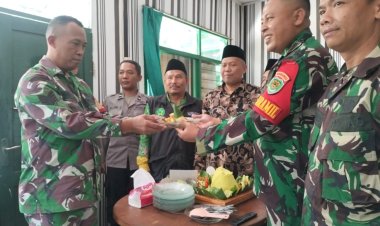 Danramil 2209/Lengkong Bersama Muspika Gelar Doa Bersama dan Meriahkan HUT TNI ke-80  ﻿