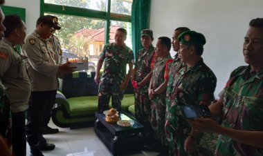 Koramil 2204/Cikidang Gelar Doa Bersama dan Nonton Bareng dalam Rangka HUT TNI ke-80