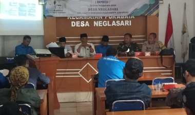 Danposramil Purabaya Koramil 2207/Jampang Tengah Hadiri Musyawarah Desa Penetapan Rencana Kerja Tahun 2026